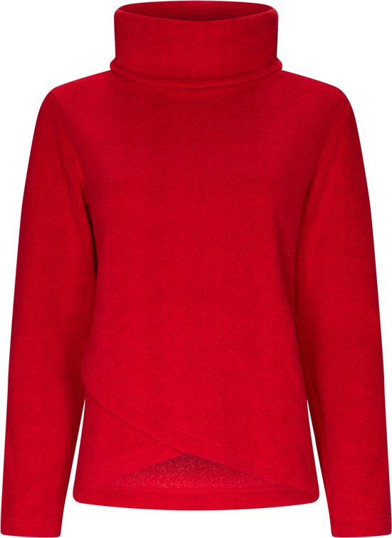 Pull polaire rouge Lexi