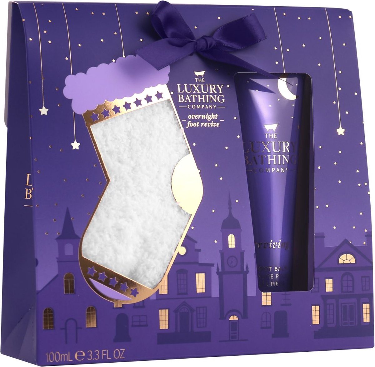 Goedkoopste Grace Cole geschenkset voetcréme en luxueuze zachte sokken