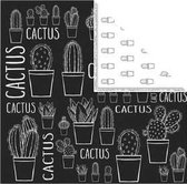Design Papier - Cactus - 30,5x30,5 cm - 180 grams - Vivi Gade - 5 vellen