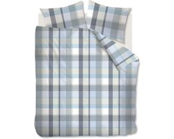 Beddinghouse Andes dekbedovertrek - Tweepersoons - 200x200/220 - Blauw Groen