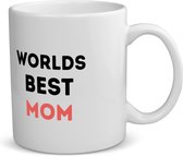 Akyol - worlds best mom koffiemok - theemok - Mama - de beste moeder - moeder cadeautjes - moederdag - verjaardagscadeau - verjaardag - cadeau - geschenk - kado - gift - moeder artikelen - 350 ML inhoud