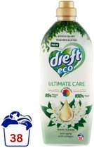 Adoucissant Dreft Ulitmate Care Eco Fleur White - 950 ml (38 lavages)