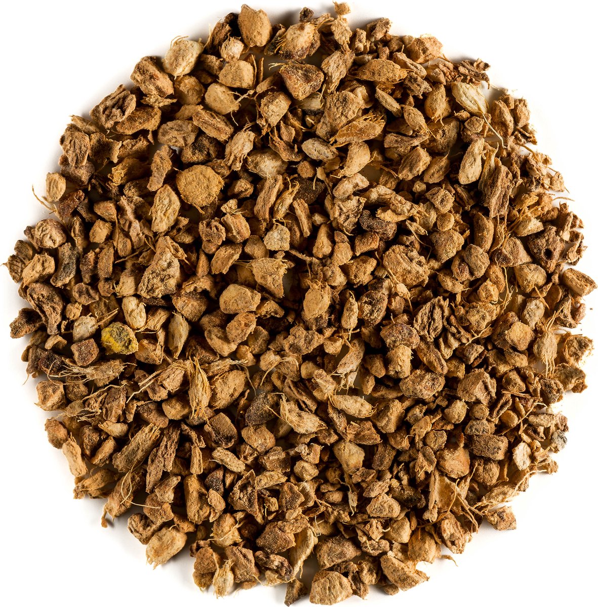 Gember Wortel Bio Kruiden Thee - Traditioneel Ayurvedisch Kruid - Rhizome Wortels Thee Plakjes - Tanacetum Parthenium