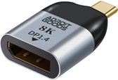 AdroitGoods Usb-C Naar DisplayPort Adapter - 8K 60@Hz - Type-C 3.1