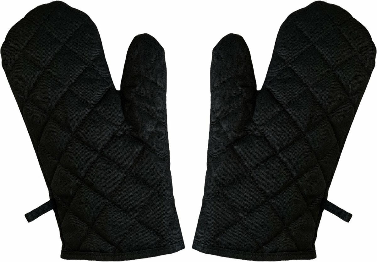 Benza Ovenwanten - Links en Rechts - Zwart - 20 x 30 cm