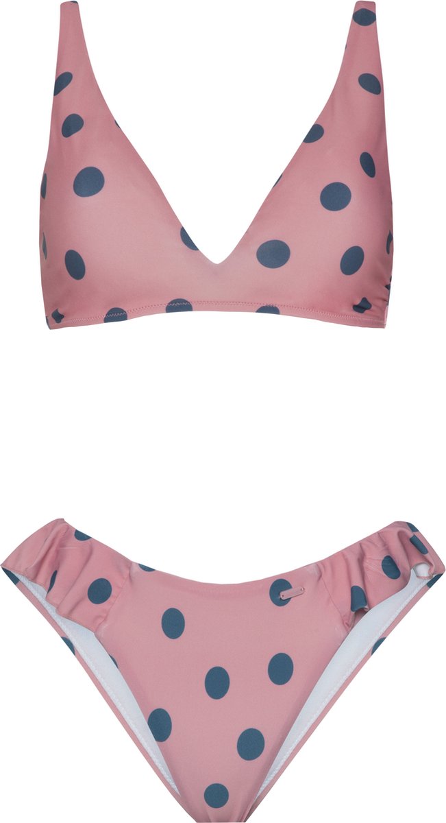 Protest Prtsape – Bikini set Dames – Uitneembare vulling – Verstelbare bandjes Misty Rosepink