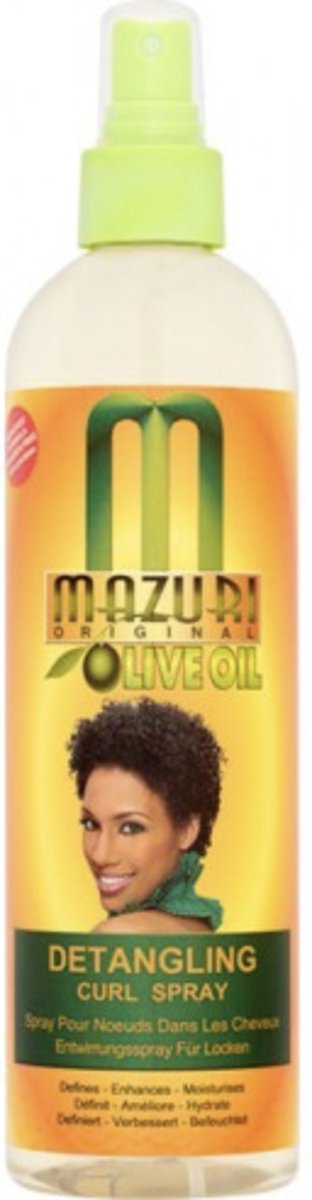 Mazuri - Olive Oil Detangling Curl Spray 355ml