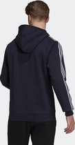adidas Sportswear Essentials Fleece 3-Stripes Logo Hoodie - Heren - Blauw- L