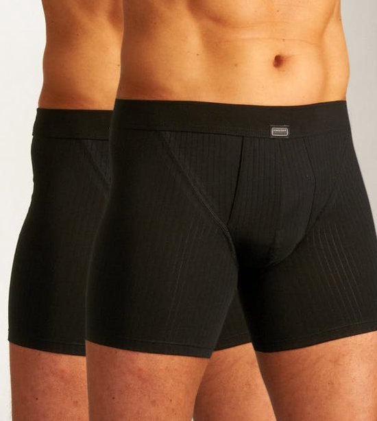 Maillot de corps homme Schieser Authentic - lot de 2 - Zwart - Taille 2XL