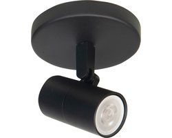 Spot Picollo 1 lichts incl mini GU10 zwart