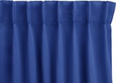 Lifa-Living - Gordijn - Blauw - Verduisterend & Geluidswerend - 100% Polyester - 250 x 150 cm