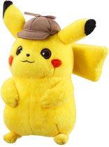 Pikachu Detective Pokémon Pluche Knuffel 25 cm {Pokemon Plush Toy | Speelgoed knuffeldier knuffelpop voor kinderen jongens meisjes | Pikachu, Charizard, Bulbasaur, Charmander, Squirtle | Bekend van de film}