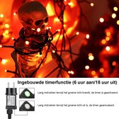 Guirlande Lumineuse Décorative Halloween - 39,9 m - 400 LED - Extérieur et Jardin - 8 Modes - Etanche - Fête, Intérieur, Maison, Porte, Arbres - Prise Incluse