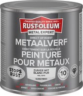 Rust-Oleum Métal Expert Peinture Métallique Directe sur Rouille 250 ml - RAL 9010