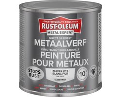 Rust-Oleum Metal Expert Direct Op Roest Metaal Verf 250ml - RAL 9010