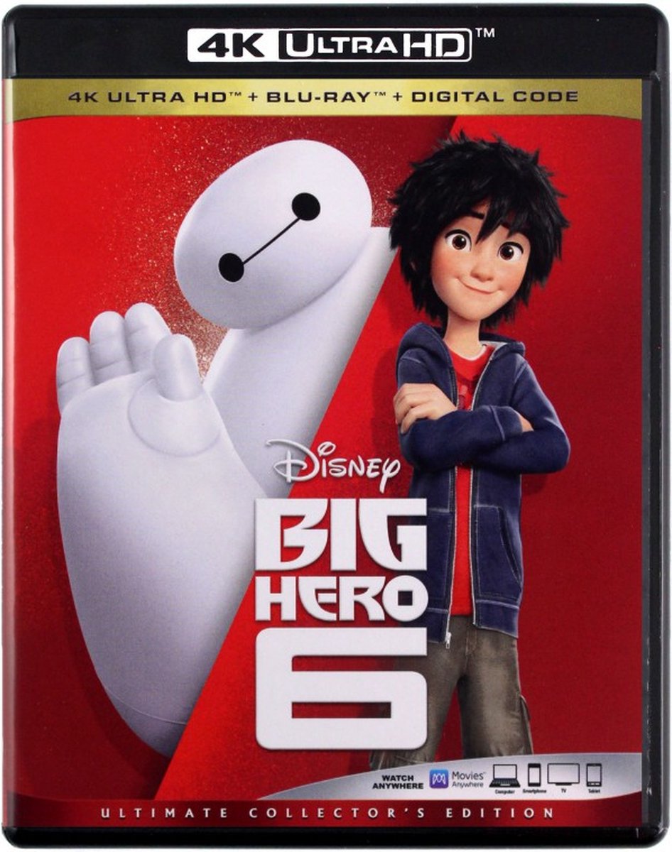 Big Hero 6 [Blu-Ray] [Region Free] (Engl Blu-ray-