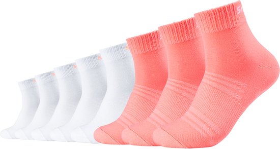 Skechers 3PPK Wm Mesh Ventilation Quarter Socks SK42017-0410, Unisex, Veelkleurig, Sokken, maat: 39-42