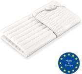 Sanitas SWB 50 Elektrische deken - Onderdeken - 150 x 80 cm - 3 Warmtestanden - Automatische uitschakeling - Fleece - Machinewasbaar - 2 Jaar garantie - Wit