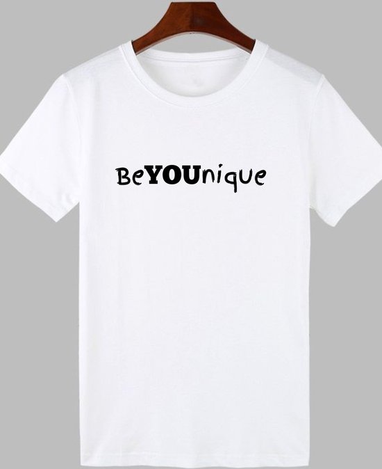 Be YOUnique white T-shirt cotton UNISEX