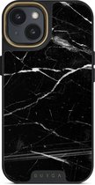 Burga Elite Case Apple iPhone 15 Case Back Cover Compatible avec MagSafe Noir Origin