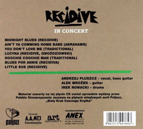 In Concert (Digipack) [CD]