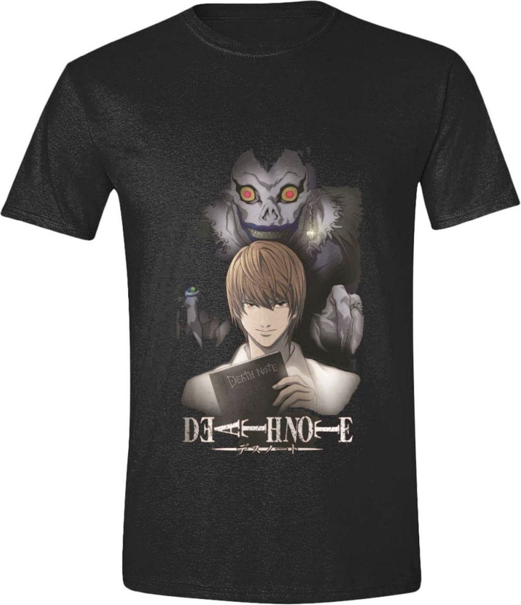 PCMerch Death Note - Ryuk Behind The Death Heren T-shirt - L - Zwart