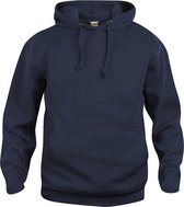 Clique Basic hoody Donker Navy maat L