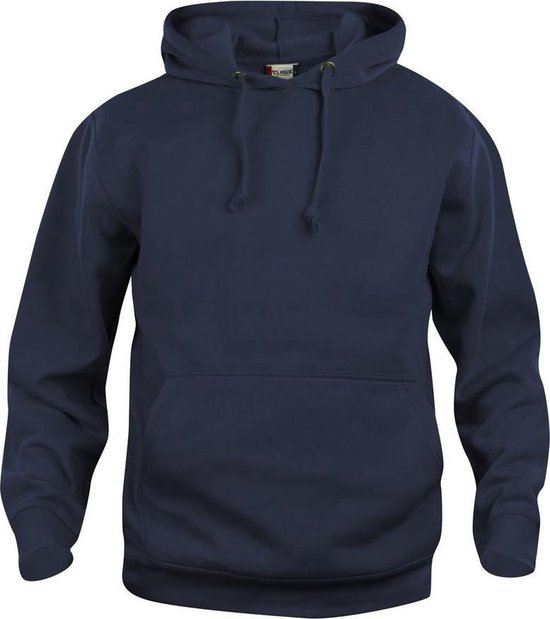 Sweat à capuche Clique Basic Dark Navy taille L