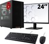 Office Set - 24 Inch Monitor
