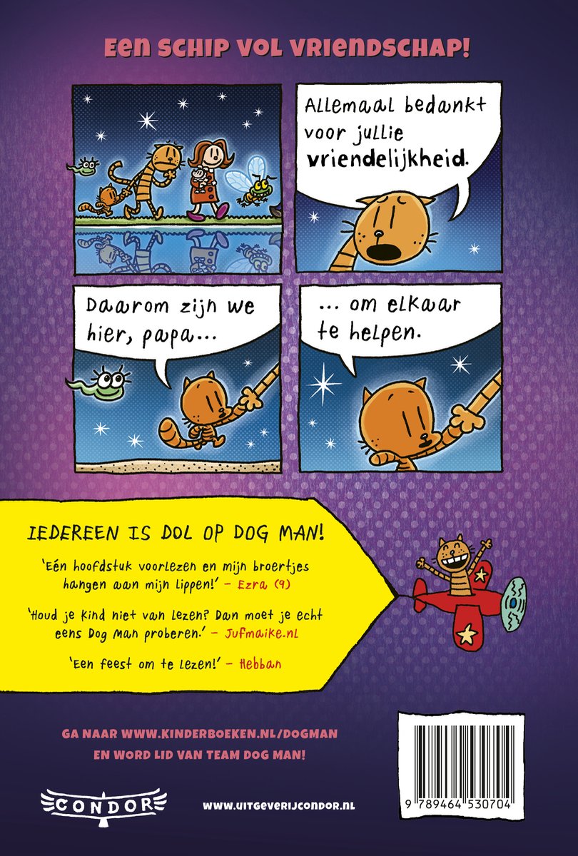 Dog Man 11 - Alle honds aan dek - back cover