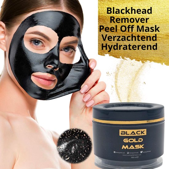 Black Gold Peel off Gezichtsmasker 100ml - Skincare - Blackhead Remover - Verzorging masker - Black Gold Mask