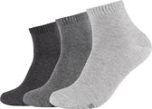 Skechers 3PPK Basic Quarter Socks SK42004-9300, Mannen, Grijs, Sokken, maat: 39-42