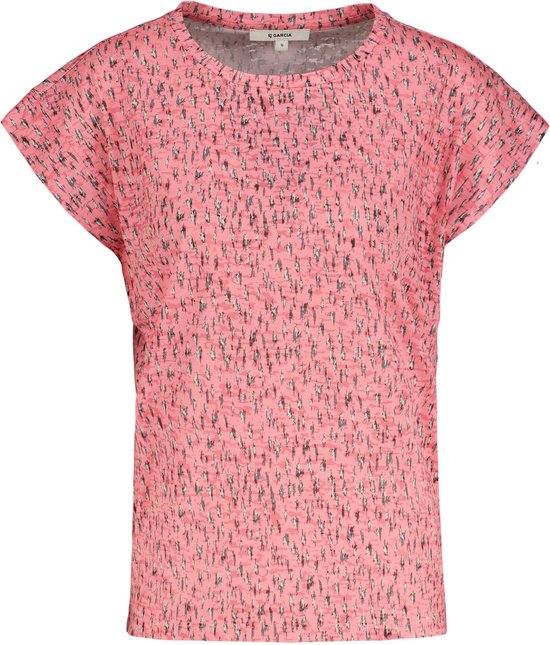 GARCIA Dames T-shirt Roze - Maat L