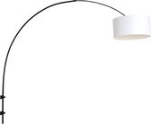 Steinhauer wandlamp Sparkled light - zwart - - 8136ZW