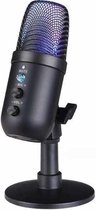 Ultimate Gaming - Microphone USB avec support - pour PC et Gaming - Microphone de streaming - RVB