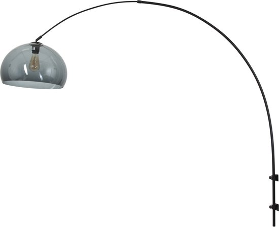Steinhauer wandlamp Sparkled light - zwart - - 8196ZW