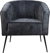 HSM Collection Fauteuil Chester Antraciet Adore