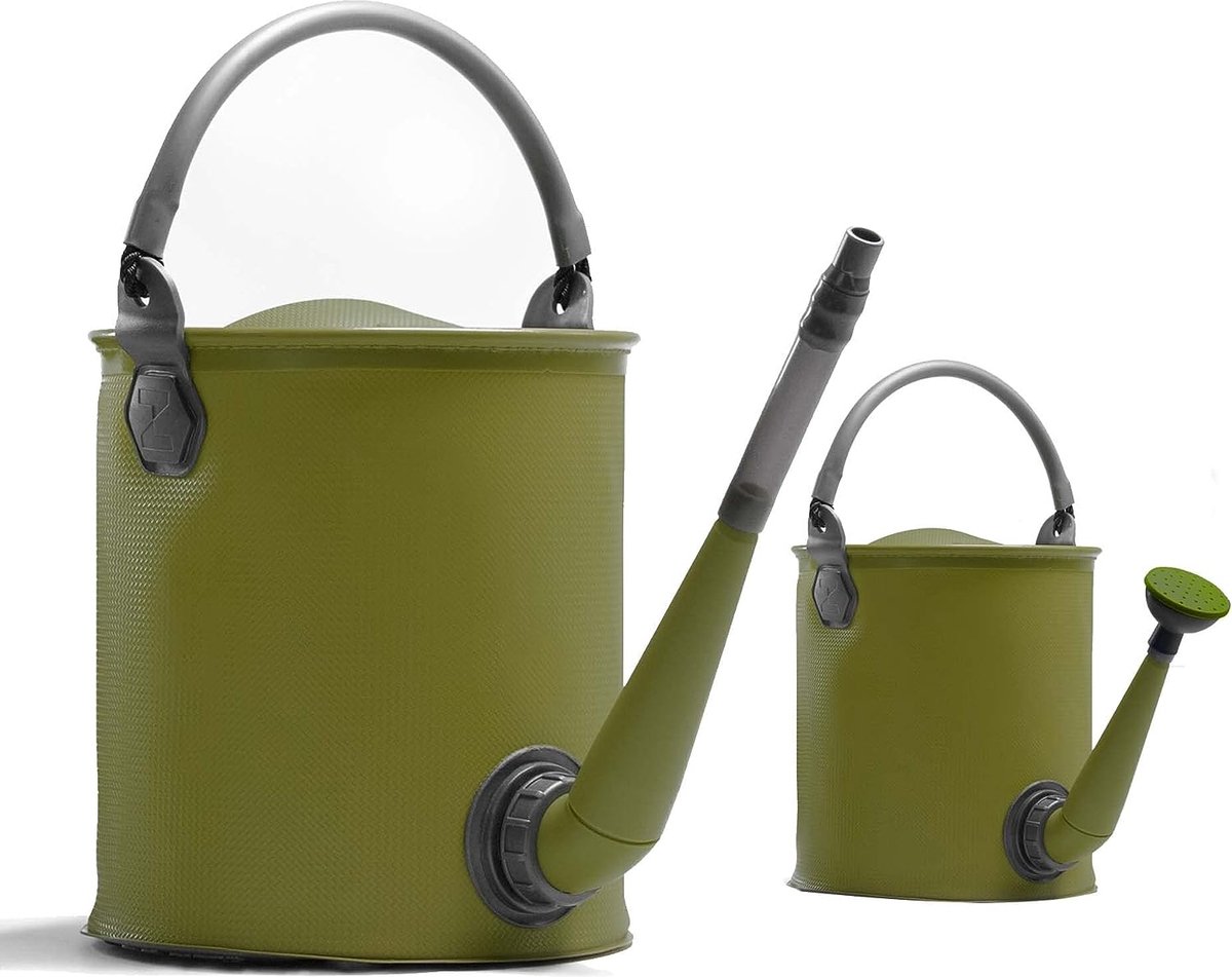 Opvouwbare gieter - Opvouwbare emmer - Opvouwbare emmer - Camperaccessoires UK
