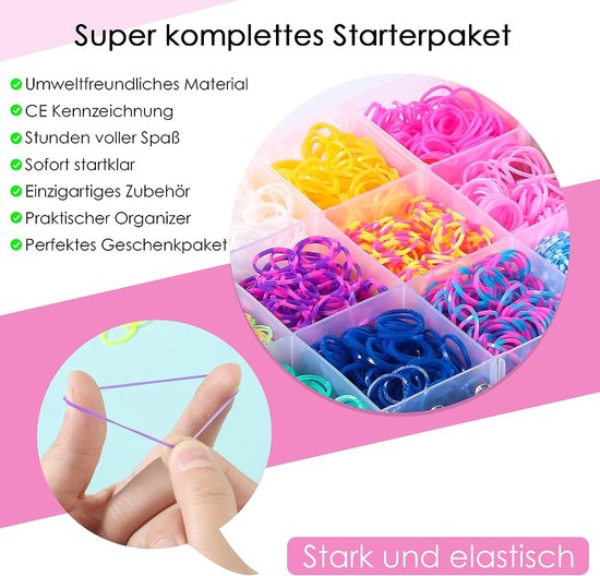 192 Stuks Loom Panneap Loops Weefgetouw Loops We... – Vicedeal
