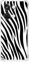 Hoesje OnePlus Nord 3 GSM Hoesje met doorzichtige rand Zebra