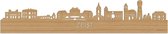 Skyline Zeist Bamboe hout - 100 cm - Woondecoratie - Wanddecoratie - Meer steden beschikbaar - Woonkamer idee - City Art - Steden kunst - Cadeau voor hem - Cadeau voor haar - Jubileum - Trouwerij - WoodWideCities