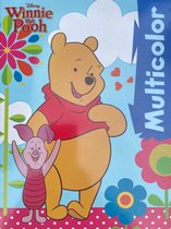 Disney - Multicolor - Winnie the Pooh en Knorretje Blauw - Kleurboek met 32 pagina's - Disney Classics - knutselen - kleuren - tekenen - creatief - verjaardag - kado - cadeau