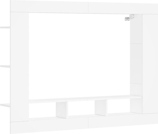 vidaXL-Tv-meubel-152x22x113-cm-bewerkt-hout-wit