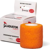 Gladiator Sports Ondertape Bandage - Sporttape - Sport bandage - Per rol - Oranje