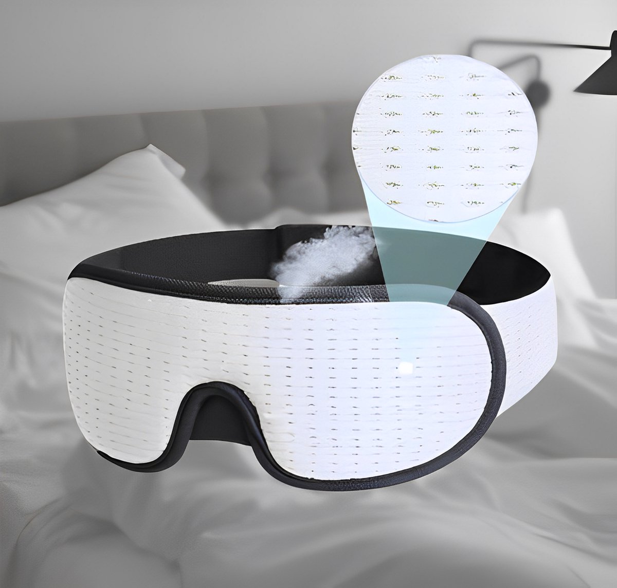 Bol.com Traagschuim Slaapmasker Vrouwen - Kinderen - Mannen - 100% Verduisterend aanbieding