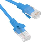 Lanberg - 2 m blauwe Cat.6 UTP Ethernet-netwerkkabel PCU6-10CC-0200-B