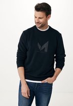 JOHN Basic Crew Neck Sweater Mannen - Zwart - Maat XL