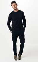 LASTER Basic Lange Mouwen T-shirt Mannen - Zwart - Maat XXL