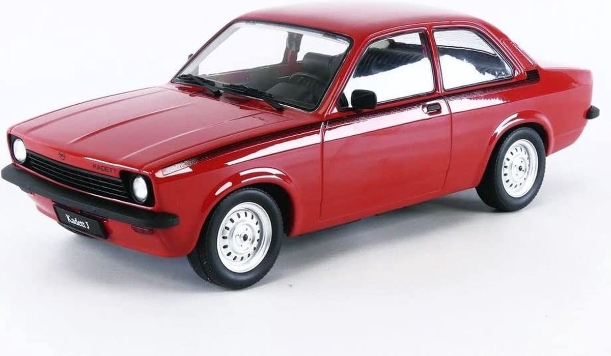 Amazon | KKスケール 1/18 Opel Kadett C Junior 1976 red/black