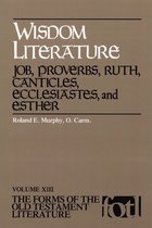The Forms of the Old Testament Literature (FOTL) - Wisdom Literature